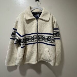 Free Country Cream Fleece Jacket